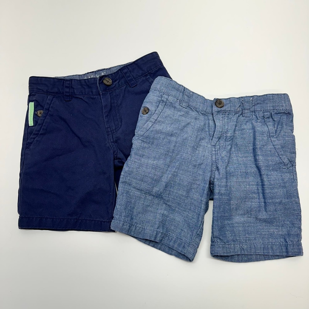 Cat & Jack Chino Shorts Lot of 2 Boy's Size 5